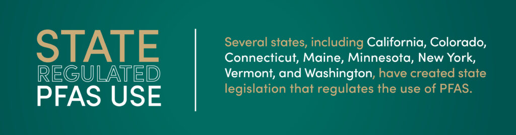 States with PFAS regulation