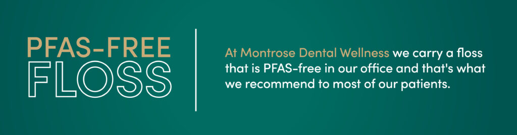 PFAS-free dental floss