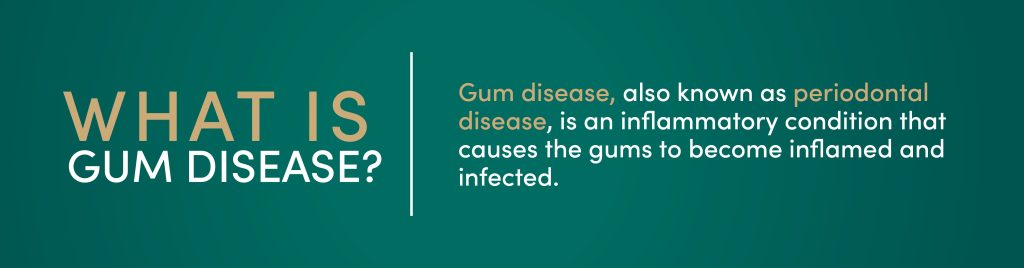 What is gum disease?