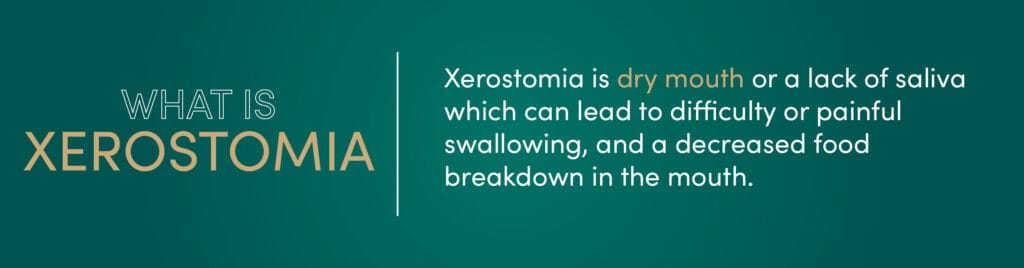 What is xerostomia